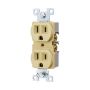 15 A Straight Blade Duplex Receptacle