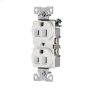 15 A Straight Blade Duplex Receptacle