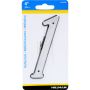 #1 - 4" perles réfléchissantes argent Numéro de maison