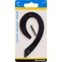 #9 - 4" Numéro de maison Aluminium moulé sous pression Noir