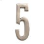 Numéros de plaque d'adresse en laiton poli de 4"