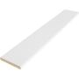3-7/8" x 1/2" x 8' MDF One Edge Baseboard Moulding