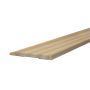 3-1/8" x 5/16" x 8' Clear Pine Bevel Baseboard Moulding