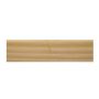 3-1/8" x 5/16" x 8' Clear Pine Bevel Baseboard Moulding