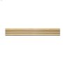 1-5/8" x 7/16" x 8' Corniche en pin clair massif