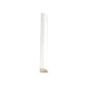 11/16" x 7/16" x 8' Primed Pine Base Shoe Round Moulding