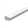 1-5\/16\" x 7\/8\" x 8' Primed MDF Back Band Moulding