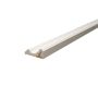 2-3/8" x 1-1/16" x 16' Primed Pine Chair Rail Moulding