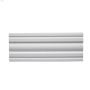 3-1/8" x 5/8" x 7' 1" Primed MDF Victorian Casing Moulding