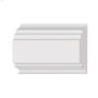 3-5/8" x 1" x 8' Architrave apprêtée en MDF