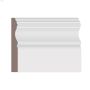 4-1/8" x 1/2" x 14' Primed MDF Colonial Baseboard Moulding