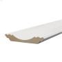 6-3/8" x 1" x 16' Primed MDF Crown Moulding