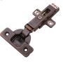 Titanium Soft Close Full Overlay Frameless Hinge