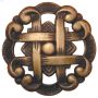 1-1\/2\" Antique Brass Cavalier Door Knob