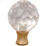 1.18\" Crysacrylic Polished Brass Palace Door Ball Knob