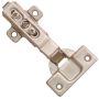 Bright Nickel Steel Eruo Full Overlay Hinge