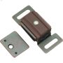 25 mm x 60 mm Statuary Bronze Functional Magnetic Catch