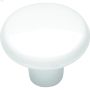 1-1\/2\" White Midway Door Knob