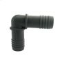 1-1\/4\" Insert End Gray Polyethylene 90 Degree Hose Elbow