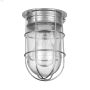 (1) Lamp A19 Aluminum Iron Barn All Weather Light With Guard