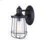 Leon (1) Lamp A 60 Watt Black Outdoor Light