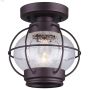 Potter 1 Light A 60 Watt Oil Rubbed Bronze Flushmount Light
