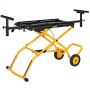 59-1/2" Folded Rolling Miter Saw Stand