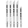 6-7/4" & Bi metal 5 Piece T Shank Jig Saw Blade Set