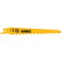 6" 3 TPI Bi-Metal Reciprocating Saw Blade-5/Pack