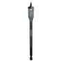 5/8" x 6" Carbon Steel Black Oxide Spade Bit