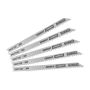 4" 10 TPI U Shank Wood Cutting Jig Saw Blade-5/Pack