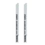 4" 10 TPI U Shank Wood Cutting Jig Saw Blade-2/Pack