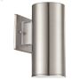 Ascoli 5" Stainless Steel Outdoor Wall Fixture