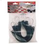 10" x 1" Black Tarp Strap-4/Pack