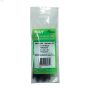 4" x 0.1" UV Black Miniature Cable Tie-40/Pack