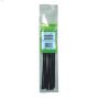 6.7" x 0.15" UV Black Mounting Head Cable Tie-10/Pack