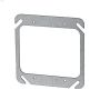 TradeSelect 4" x 4" 1 Gang Metal Square Cover