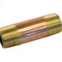 3/4" x Close Thread Bronze Pipe Nipple