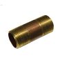 1\" x Close Thread Bronze Pipe Nipple
