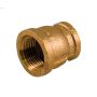 1\" x 1\/2\" Thread Bronze Reducing Coupling