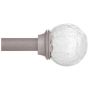 5/8" 48 - 86" Pewter Walden Curtain Rod