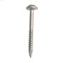 #7 x 1-1\/2\" Zinc Maxi-Loc Washer Head Pocket Screw-100\/Pack