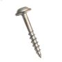 Vis rondelle perçage oblique Maxi-Loc #8x1-1/4" zinc 100/pqt