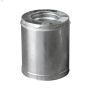 6\" x 10\" x 18\" Stainless Steel Insulated Chimney Pipe