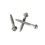 #10 x 1-1\/2\" Galvanized Hex Head Connector Screw-100\/Pack