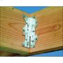 Z-Max\u00ae 4-1\/2\" x 1-7\/16\" G90 Zinc Framing Angle Anchor