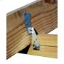 Z-Max\u00ae G90 Zinc Steel Hurricane Tie