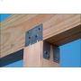 Z-Max\u00ae 6\" x 6\" G90 Zinc Steel Adjustable Post Cap