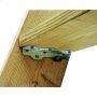Z-max® 8-1/4"x1-1/2" G90 Angle escalier acier zingué, 20/bte