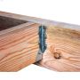 Z-Max\u00ae 8\" x 2\" Galvanized Double Joist Hanger